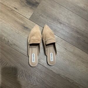 Steve Madden Tan Suede Women's Mules